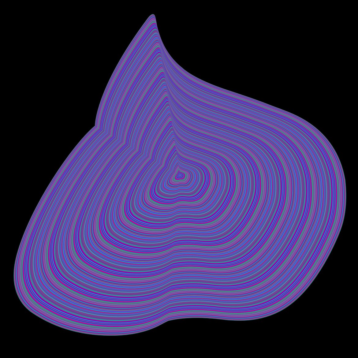 UNTITLED - Mehran Mozaffari Generative Art