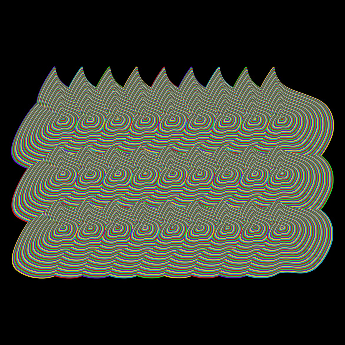 UNTITLED - Mehran Mozaffari Generative Art